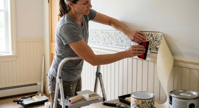 Commercial Wallpapering in Roswell, GA