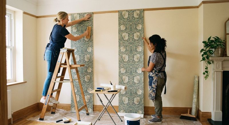 Hallway Wallpaper Installation in Olathe, KS