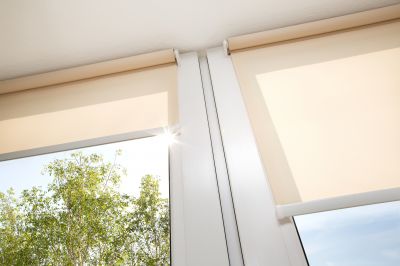 Roman Shades Installation in Denver, CO