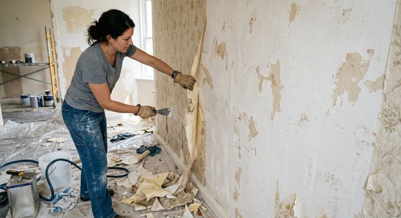 Wallpaper Removal Service in Olathe, KS