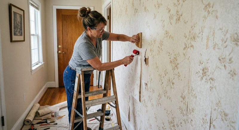 Wallpaper Restoration in Roswell, GA