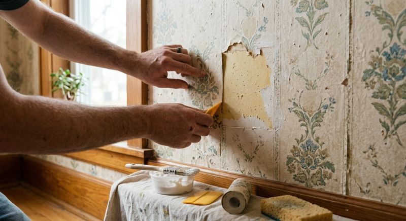 Wallpaper Restoration in Conroe, TX