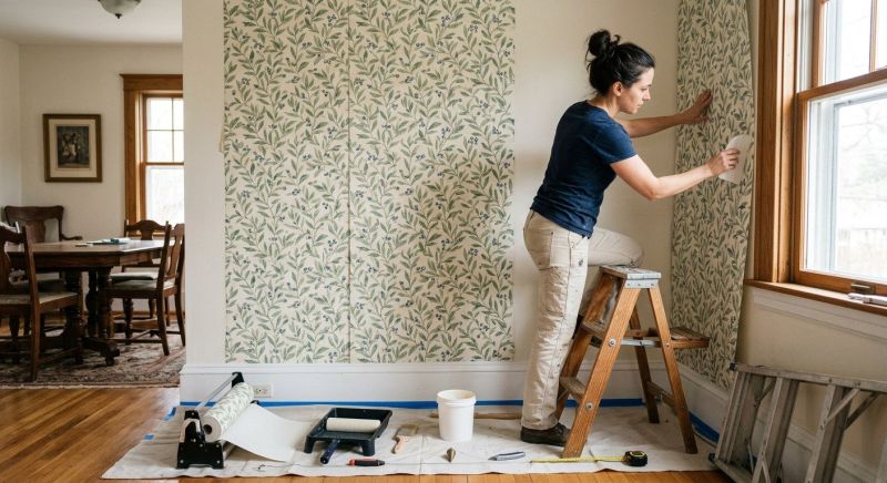 Wallpapering Service in Roswell, GA